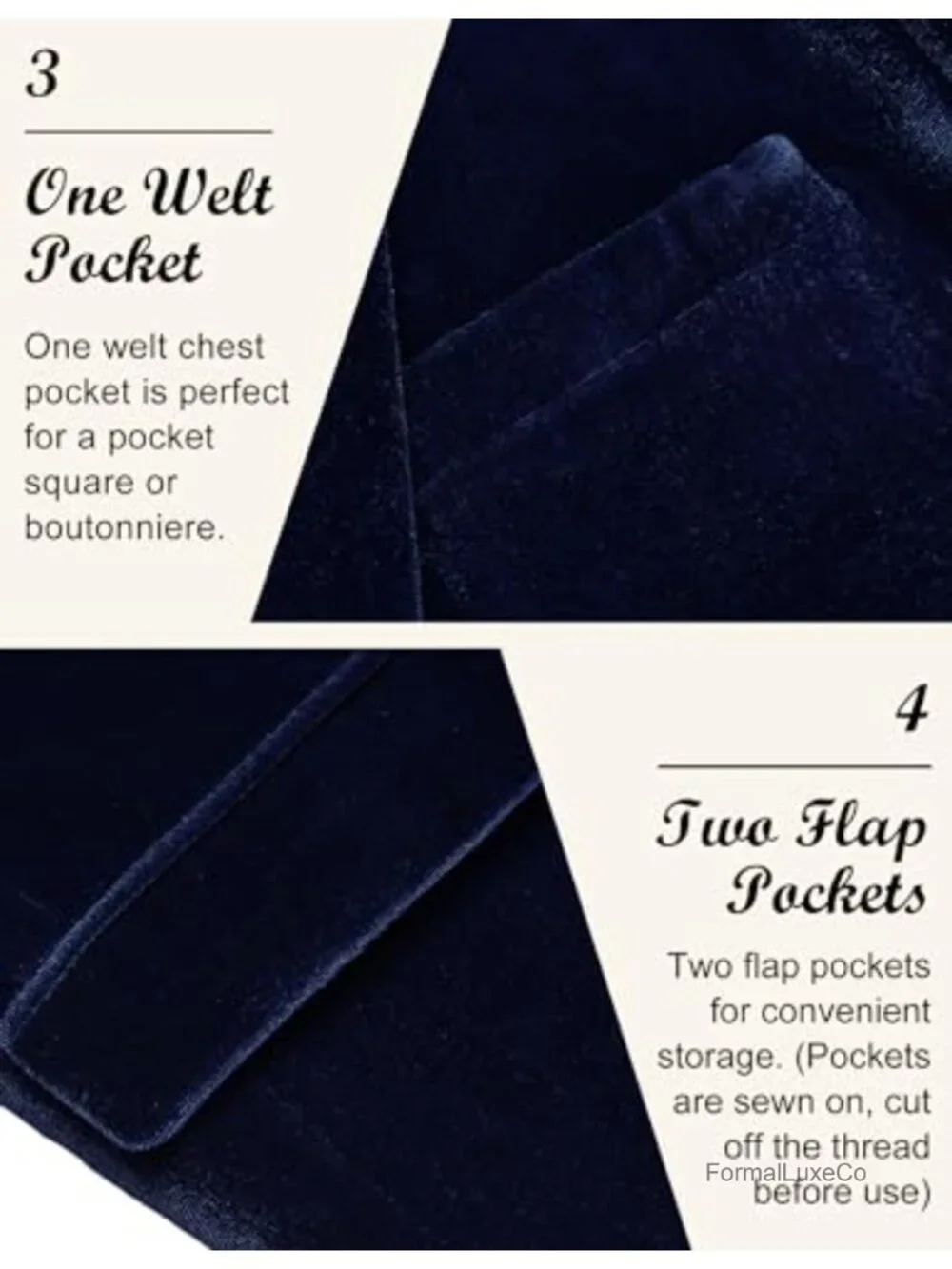 Men's Velvet Blazer Notched Lapel One Button Tuxedo Jacket Wedding Prom Party
